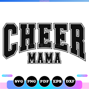 cheer mama svg