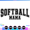 softball mama svg