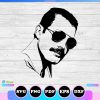 freddie mercury svg
