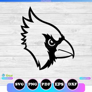 cardinal head svg