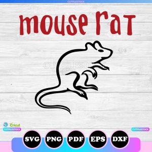 mouse rat logo svg