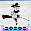 halloween anime witch svg