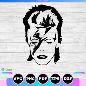 david bowie svg