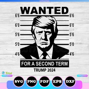 mushot trump wanted svg
