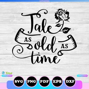tale as old as time svg