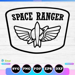 space ranger svg logo