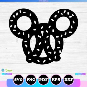 mouse pretzel svg