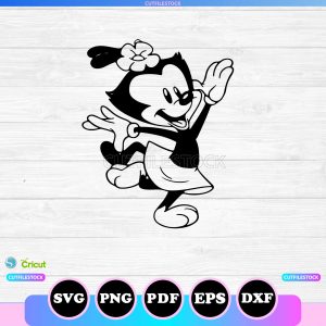 animaniacs dot outline svg