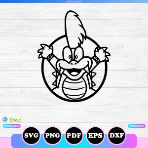 larry koopa outline svg