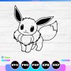 eevee outline svg