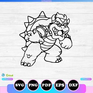 bowser svg outline