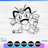 meowth outline svg