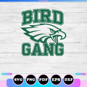 bird gang eagles svg
