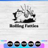 rolling fatties cat svg