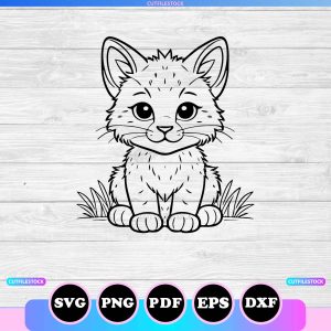 lynx svg outline