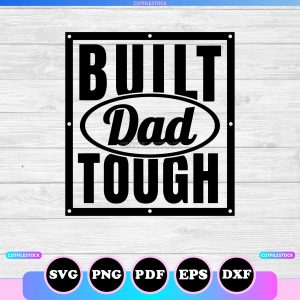 built dad tough svg