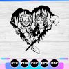 chucky and tiffany svg
