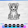 cute jaguar svg