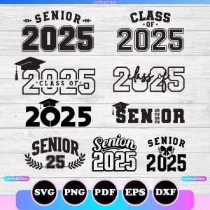 class of 2025 svg