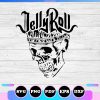 jelly roll skull logo svg