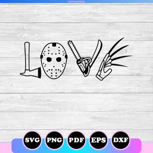 horror love svg png