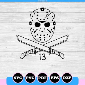 jason voorhees 13th svg