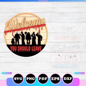 welcome you should leave svg