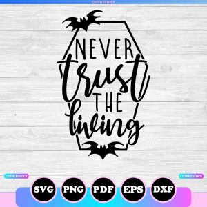 never trust the livinng svg