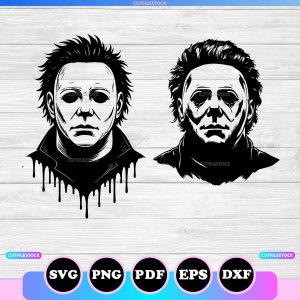 michael myers silhouette svg
