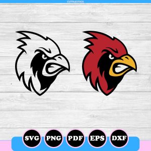 cardinal mascot svg