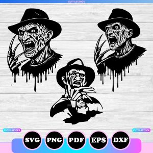 freddy krueger svg