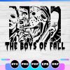 the boys of fall svg