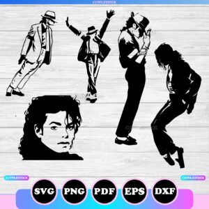 michael jackson svg