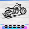 motorcycle svg outline