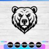 bear head svg