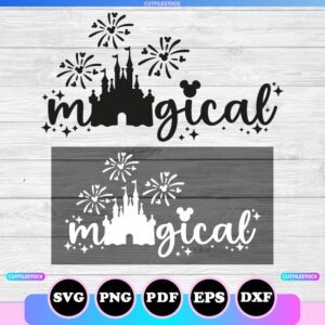 magical disney svg