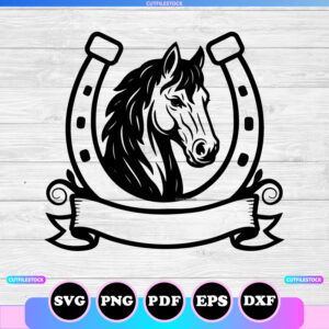 horseshoe split name svg png